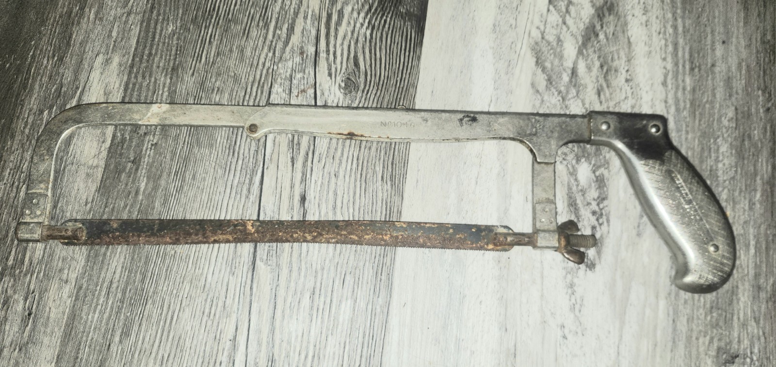 Vintage CRESCENT No. 1046 Metal Hacksaw USA Jamestown NY Made In USA