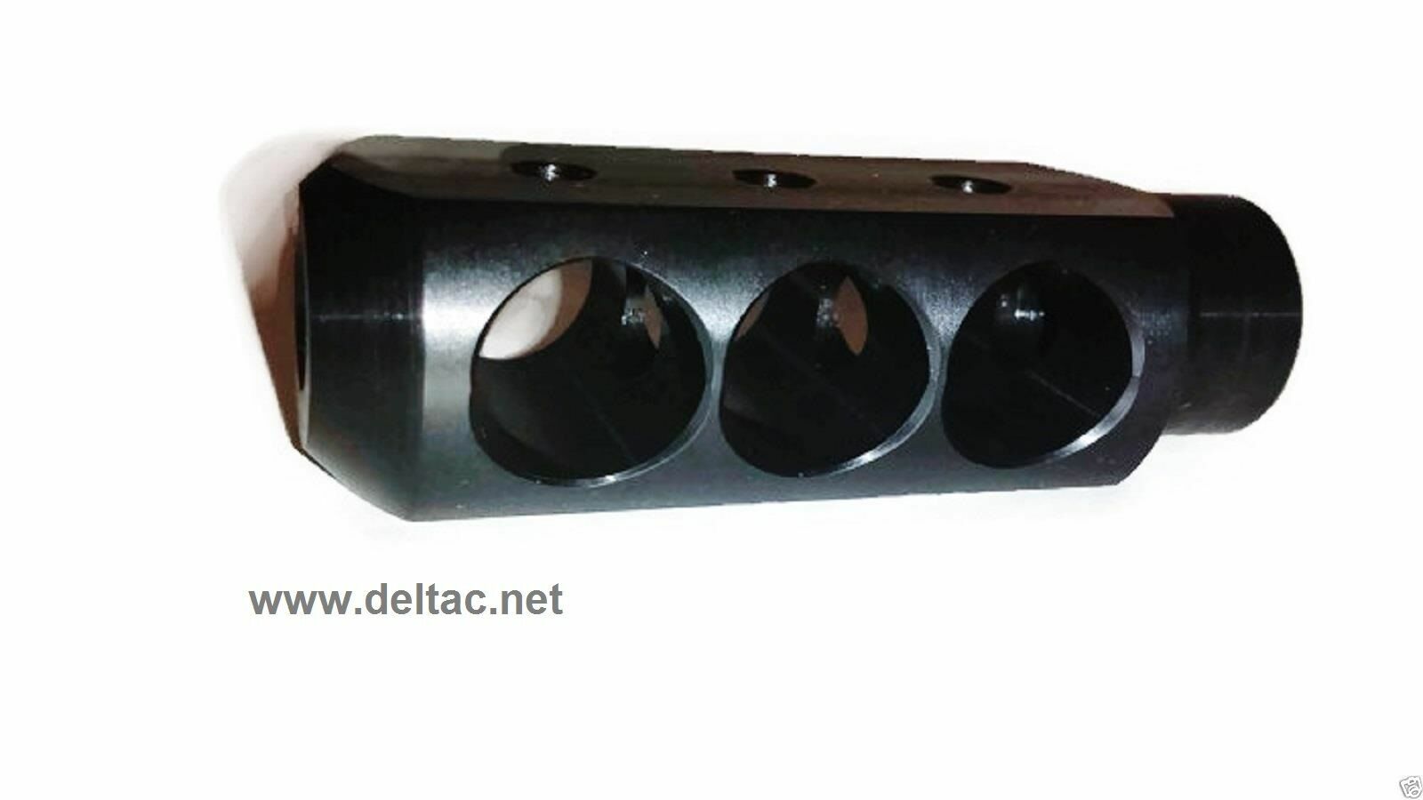 DELTAC® “MAGNUM” threaded muzzle brake for Mosin Nagant – Made in USA