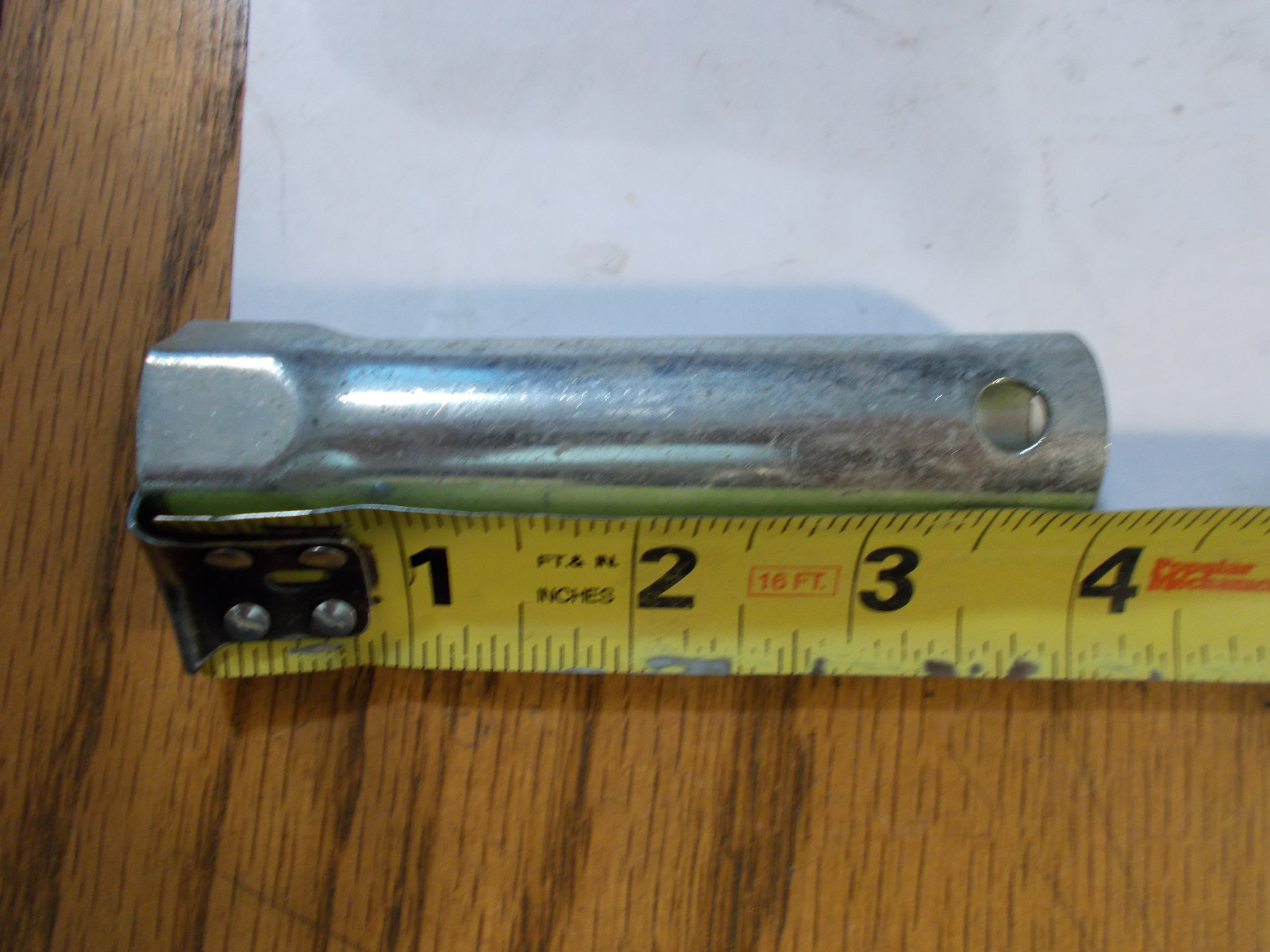 Vintage Motorcycle, Spark Plug Tool, 4″ long & 21.23mm Spark Plug End