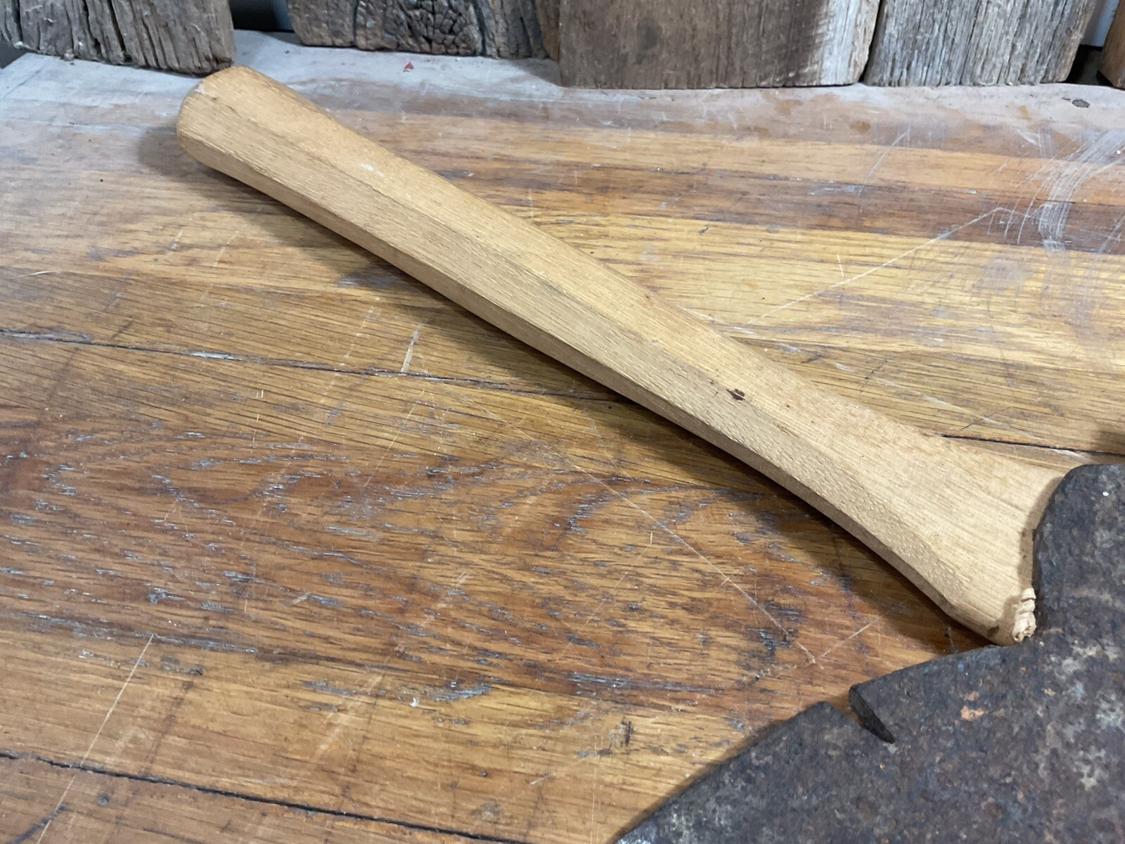 Vintage Cruso Hatchet Hammer – New Tight Handle – Steel – Carpenters