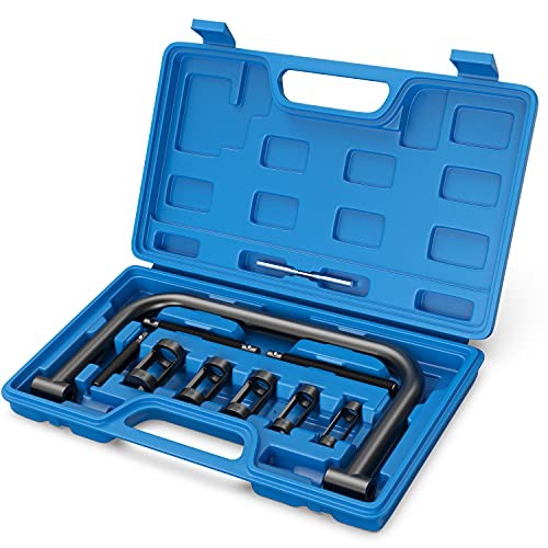 Engine Overhead Solid Valve Spring Compressor Automotive Tool C Clamp Service