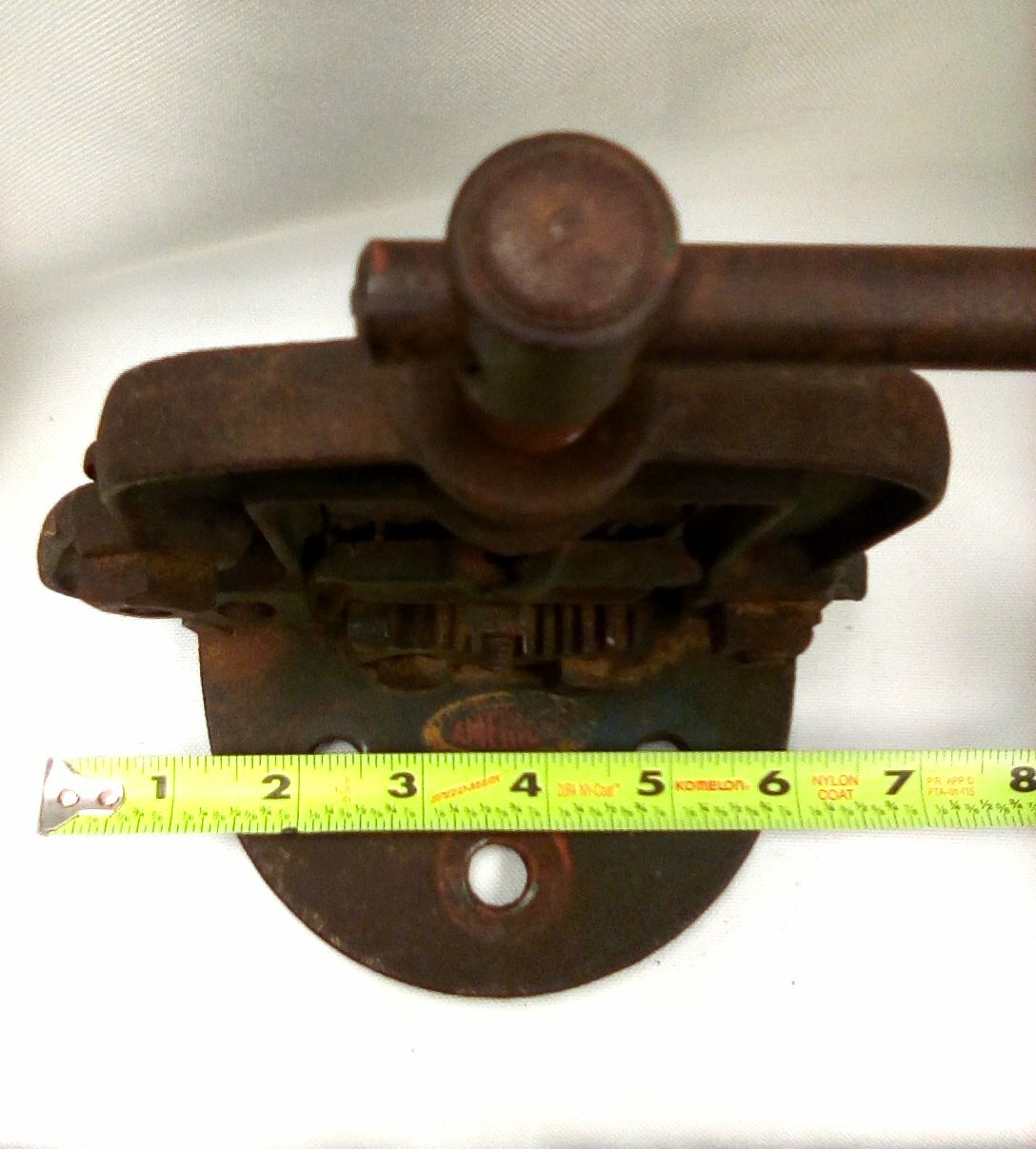 Vintage Pipe Vise Clamp Tool Cast Iron Chicago American Pipe Tool Co HG10