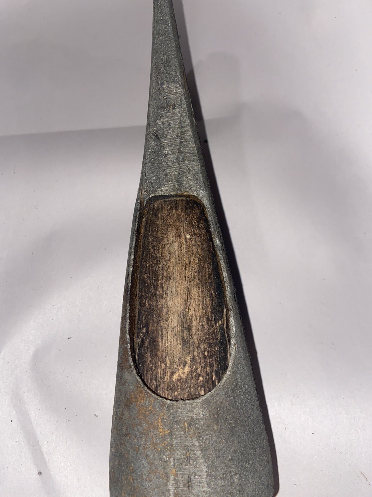 Logging Wood Splitting Glut Wedge Chisel Harmon Malleable Iron Hardwood Handle