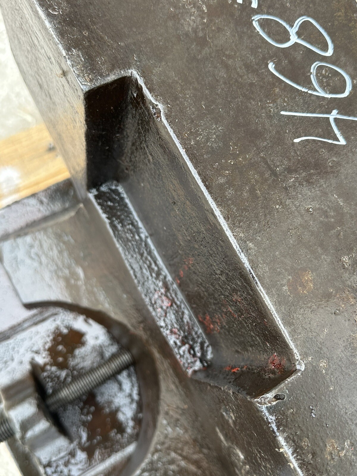 Fisher & Norris 1929 Anvil 32.5Stand =268 Lbs ( Colt Firearms Anvil= 468 Lbs