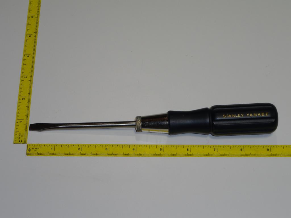 VTG 4″ Stanley Yankee Screwdriver Rare NOS No.2590 Cabinetmaker Scarce Tool USA