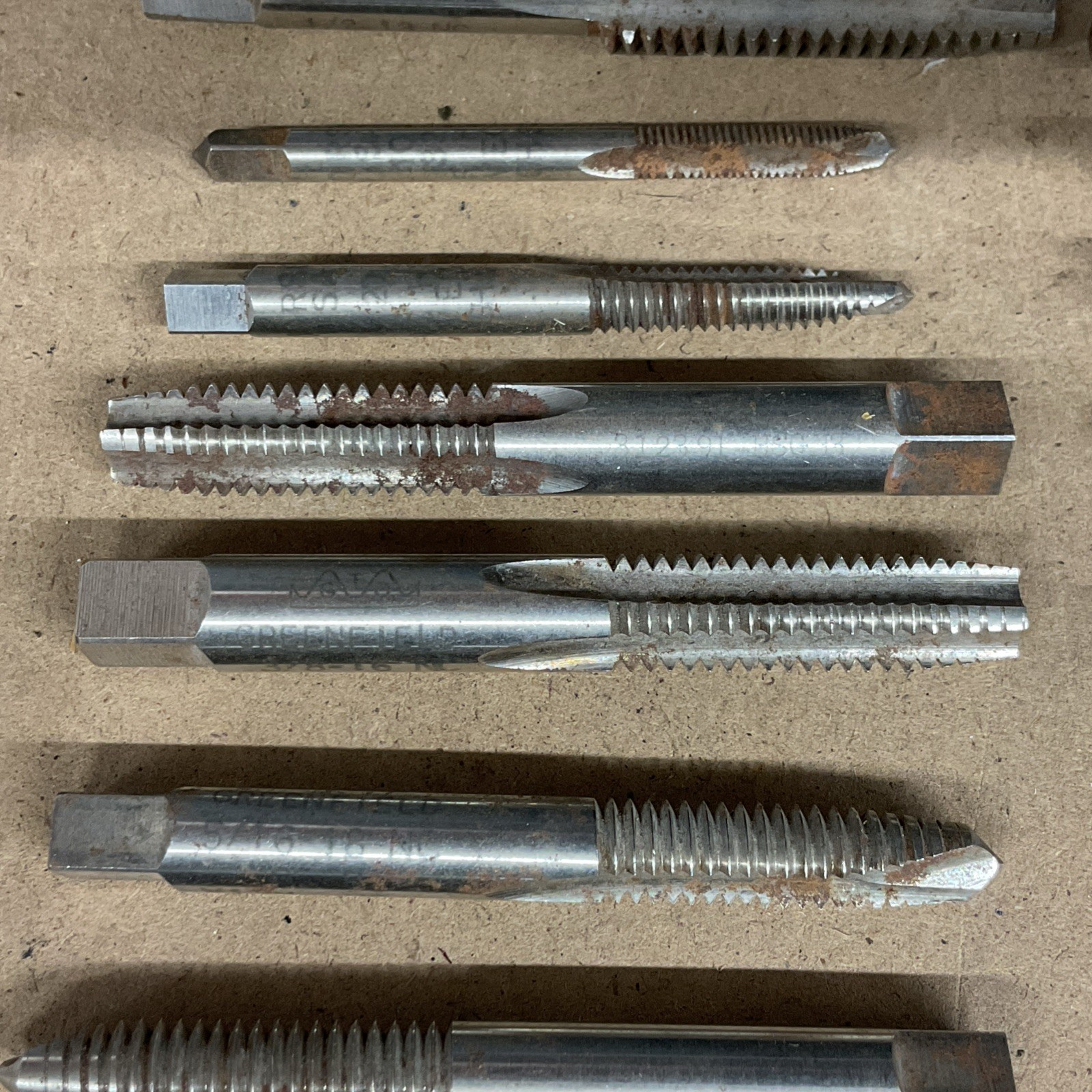 Lot Of 25 Miscellaneous GTD Greenfield Morse P&W Vintage Tools