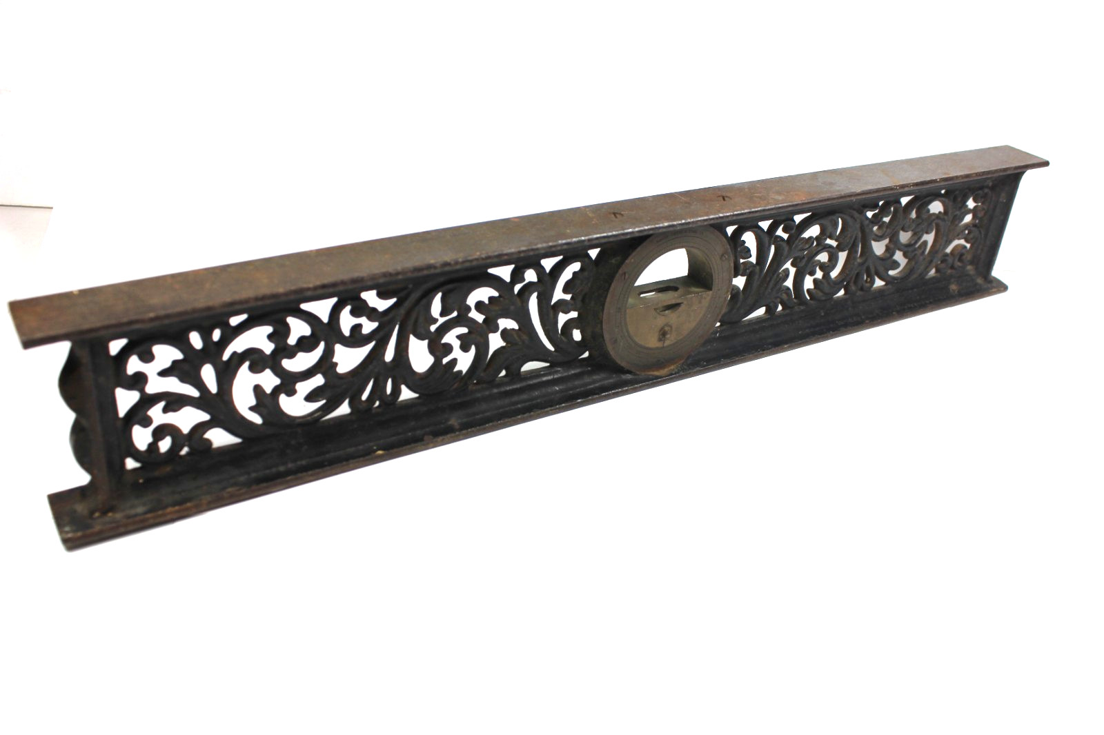 Antique DAVIS Level & Tool Co. – Pat. Sept. 27, 1867 – Filigree Cast Iron Level