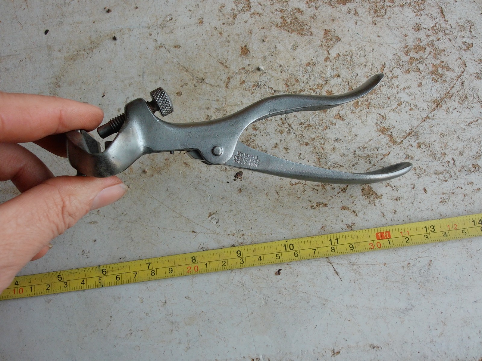Vintage Morrill Saw Set Tool Clean! Lot 26-22-BB