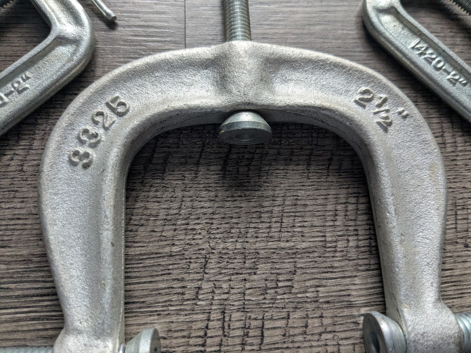 PONY 2-1/2” #3325 Edging Clamp Made in USA & Two #1420 2″ Clamps