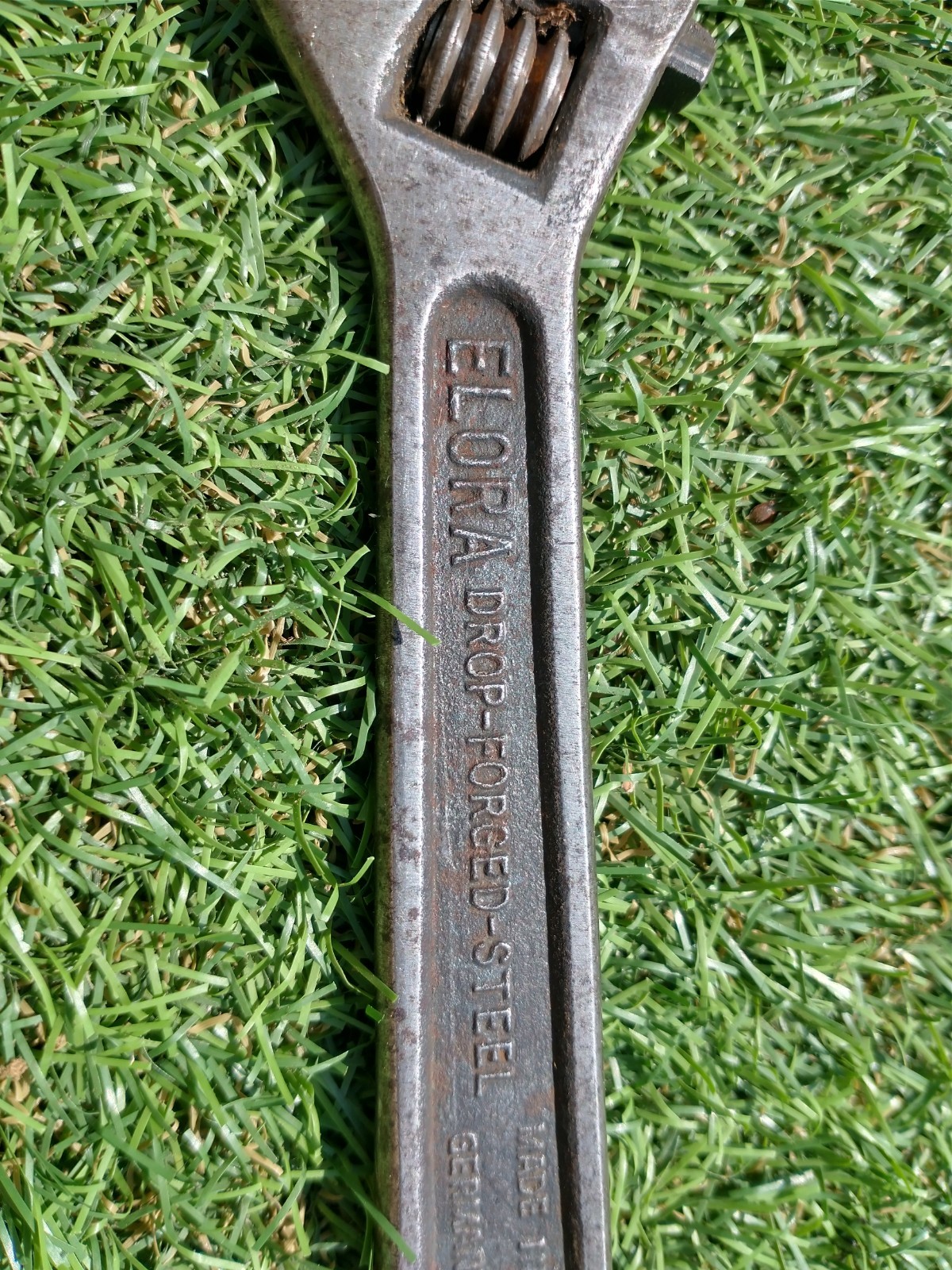 Vintage Elora Germany No. 70 3/8×6″ Adjustable Spanner Wrench Drop Forged Steel