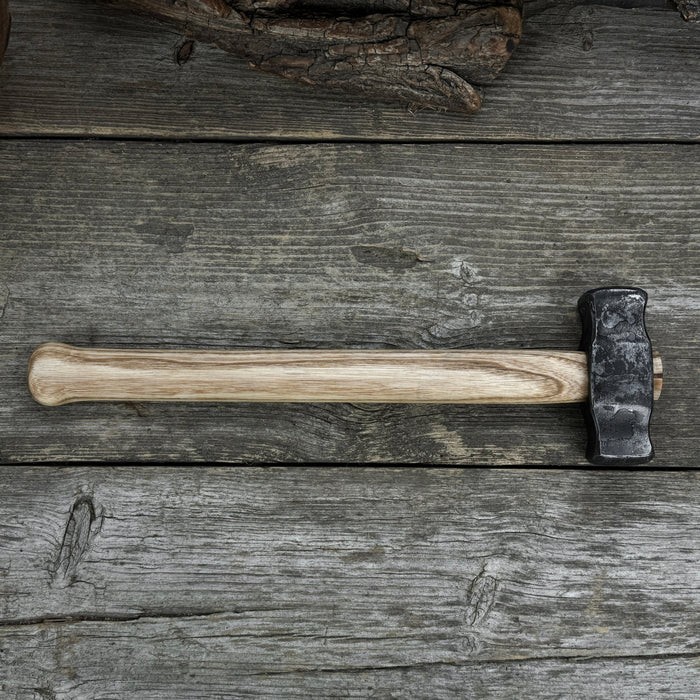Hand-Forged Double Blacksmith’s Hammer, 1 kg (2.2 lbs)