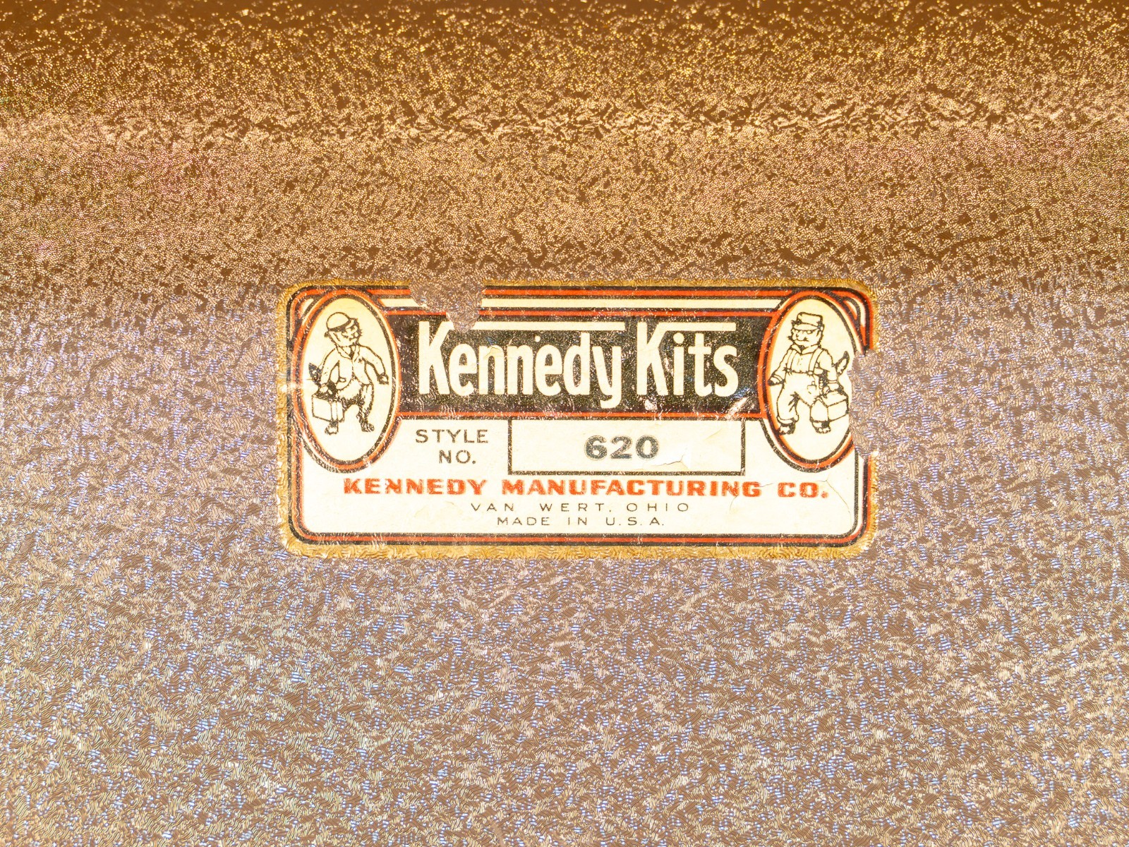 Vintage Kennedy Kits 620 Machinist Toolbox 3 Drawer No Key No Drawer Cover