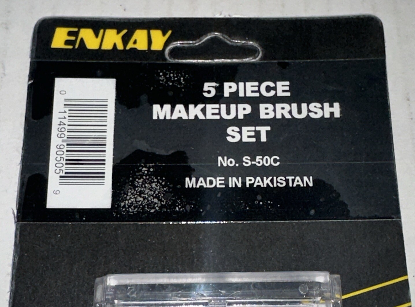 ENKAY Tool Makeup Brush Set w/ Case S-50C 5 Piece Kit Factory Sealed NEW