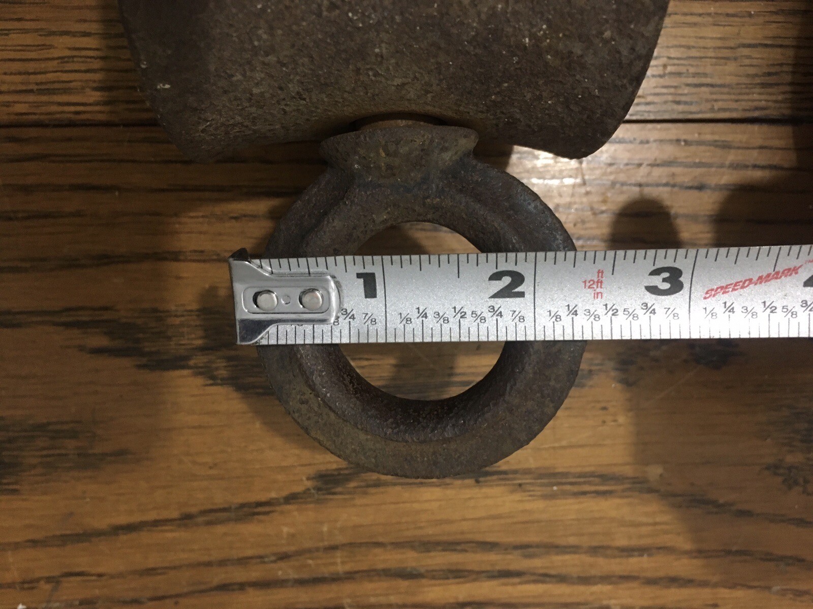 2 Matching Antique Iron And Wood Barn Pulleys Rustic Decor