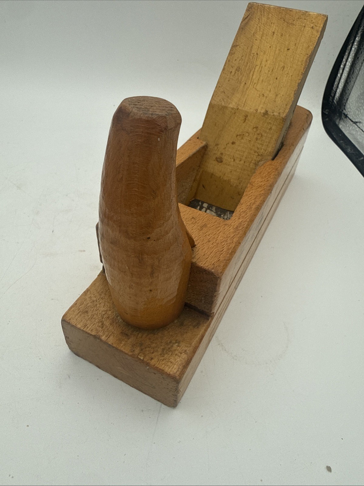 VTG Soviet wooden horn hand Woodworking plane Tool
