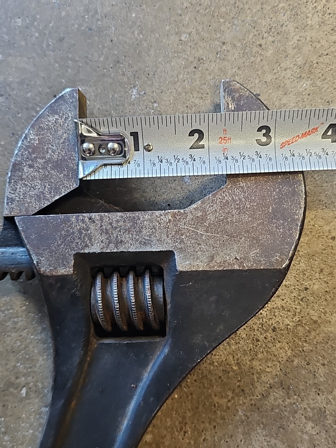 Vintage Very Rare Gearwrench 81876 18″ crescent wrench