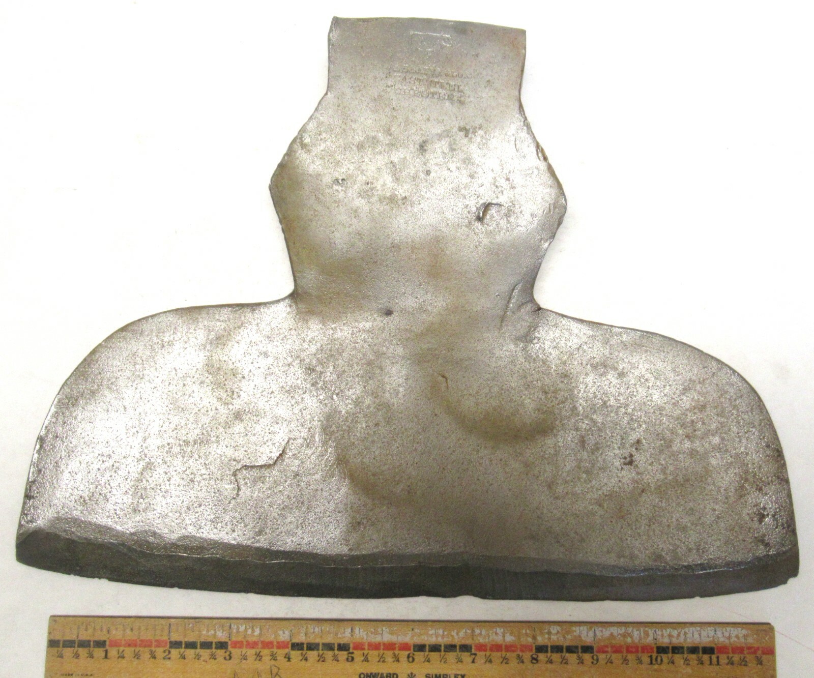 Vintage 13″ Broad Axe Signed Wm Beatty and Sons Chester Pa