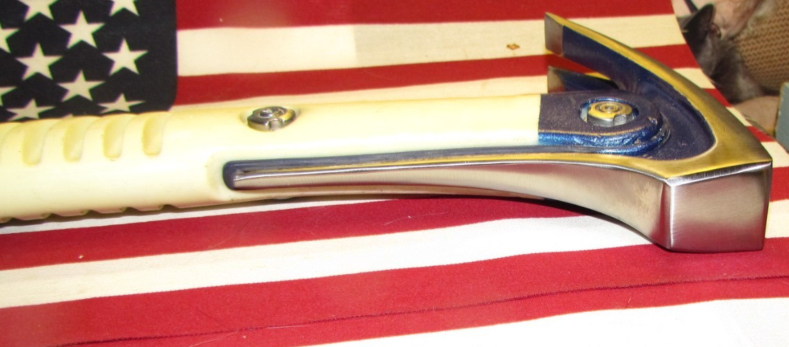 Rare Vintage Estwing 1st Generation 21 oz Weight Forward Framing Hammer 16″ NICE