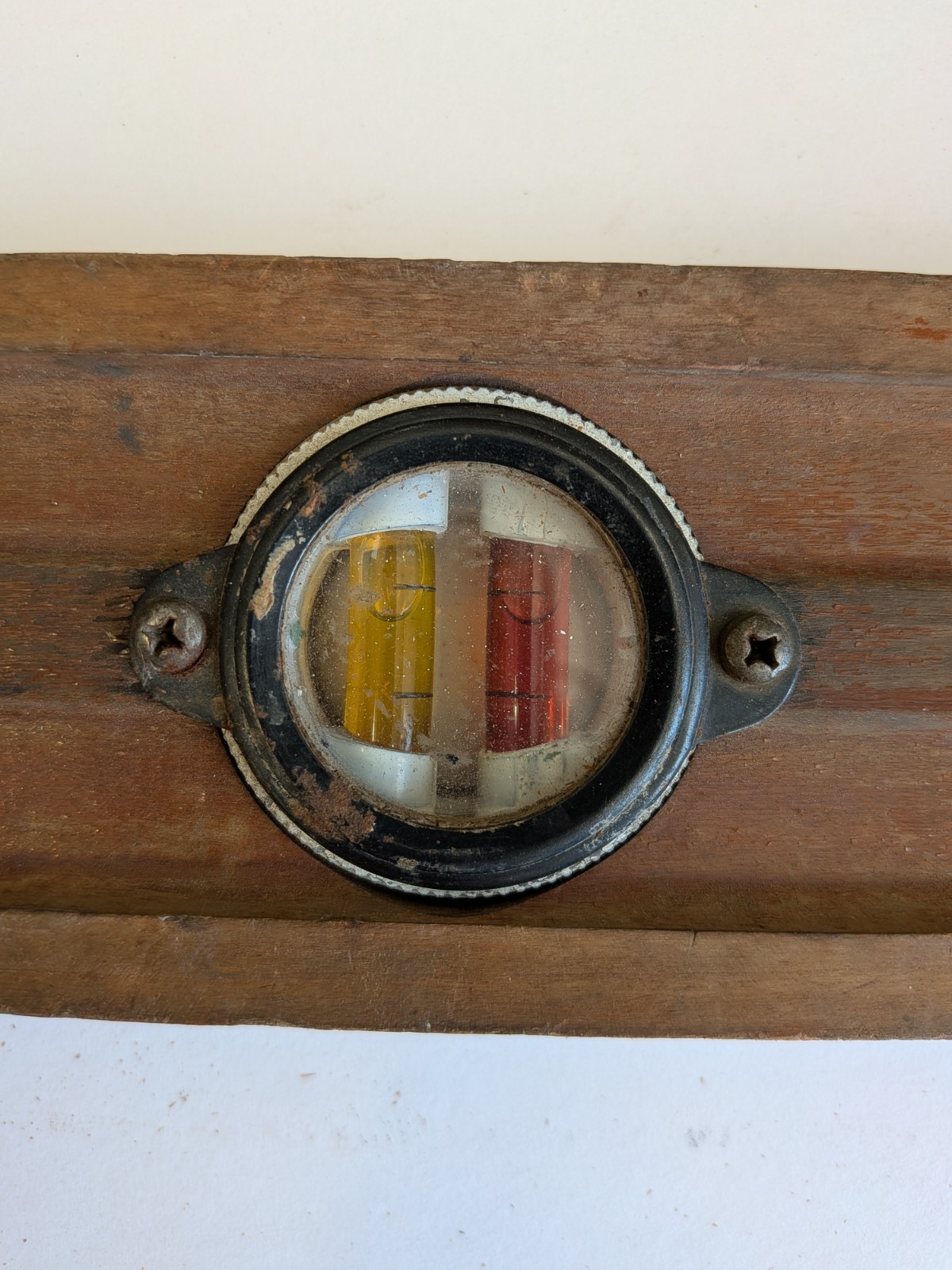 Stanley Rule & Level 24″ No. 23S Red Glass Declivity Ship Builders Level