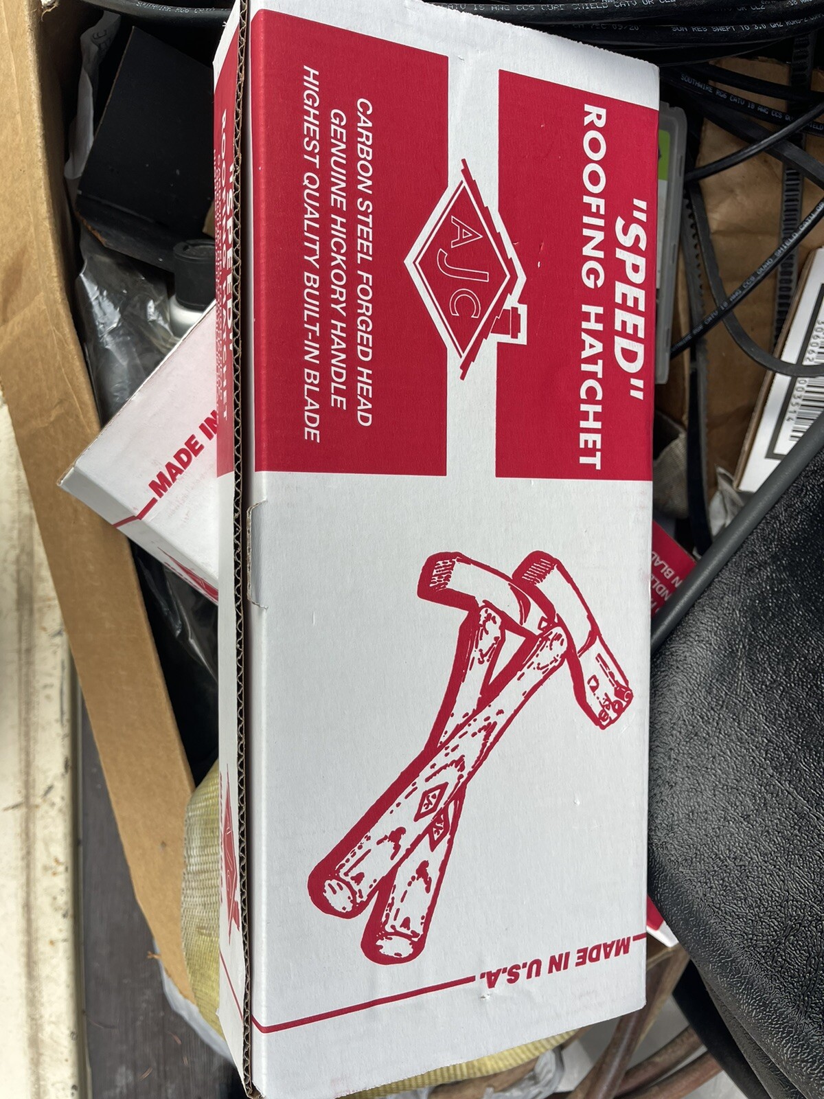 AJC Hatchet MWT-005-MH 17oz Magnet Roofing Hatchet