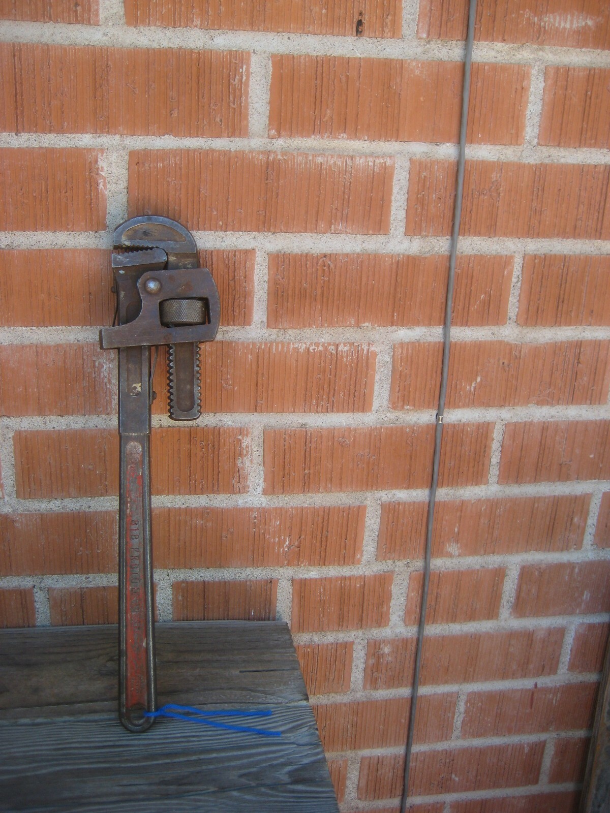 1950s Vintage 18″ Length ** PROTO – Los Angeles *** Pipe Wrench 818 USA