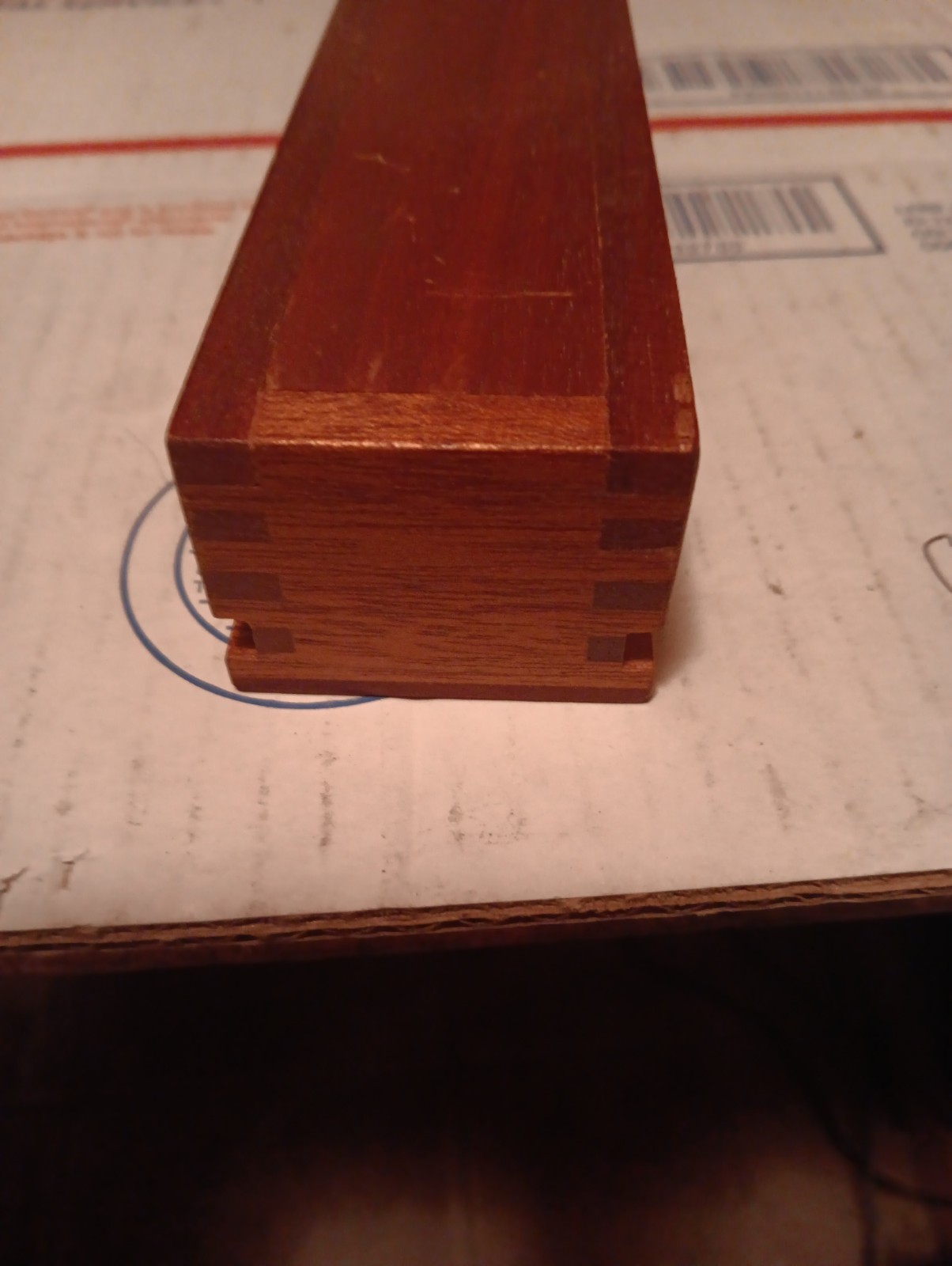 Brown & Sharpe 5 3/4-inch Sine Bar with Wood Case. Made In USA