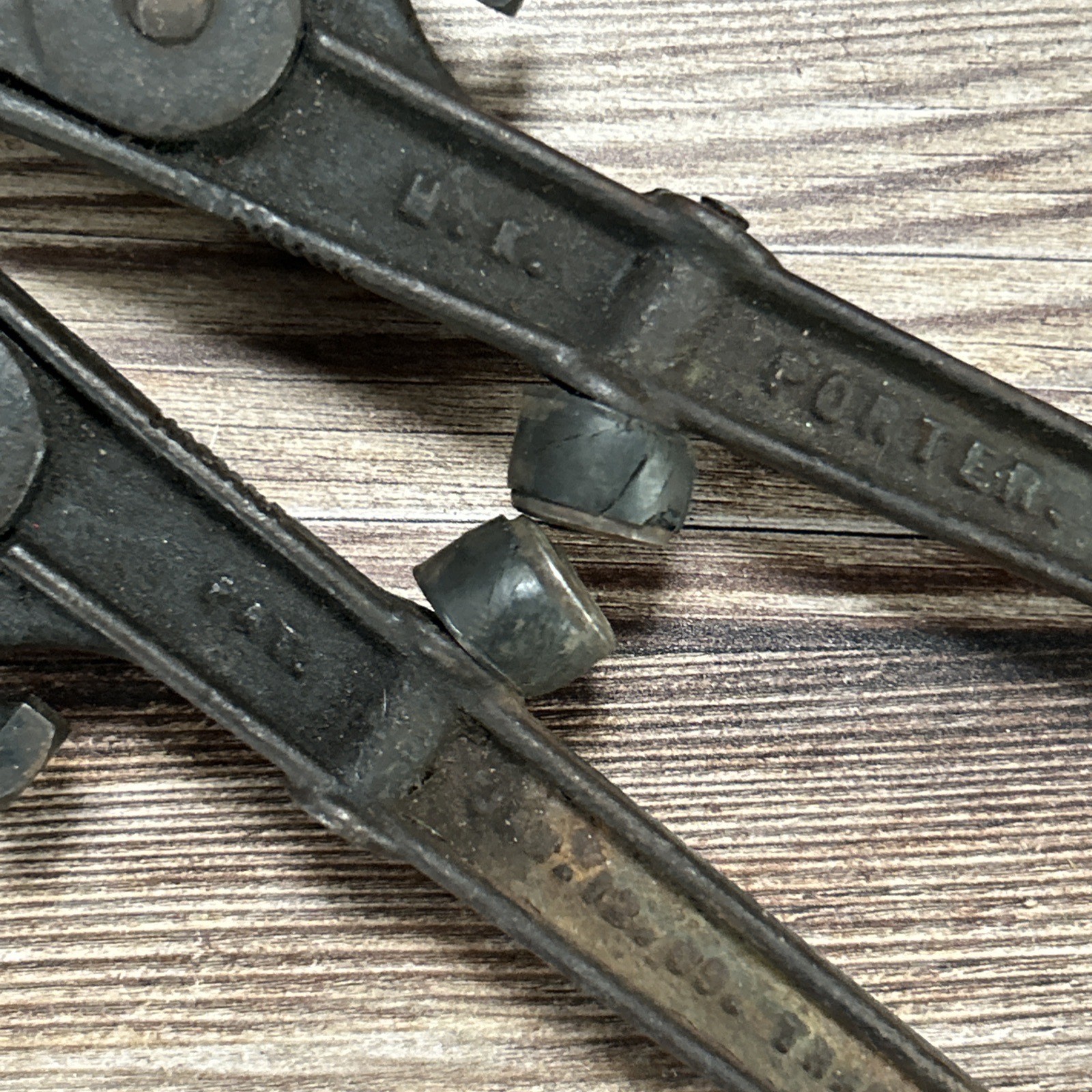 Antique HK Porter No 14 Hypowa Bolt Cutters HKP 14″ 1909-1920 Iron Nice