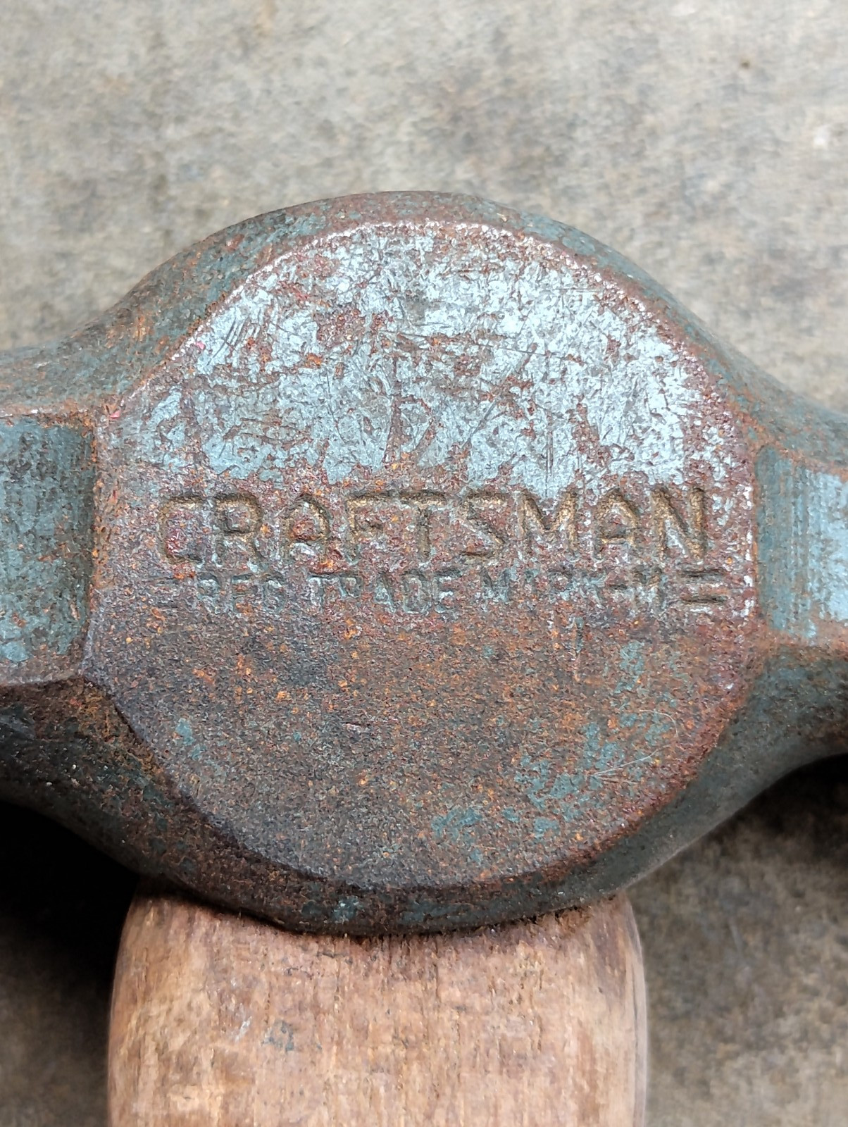Vintage Craftsman 38484-12oz. -M Ball Peen Hammer Made In USA