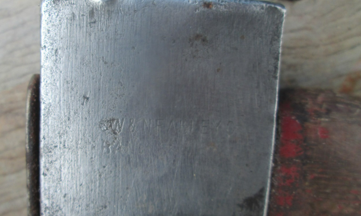 Vintage Snow & Nealley Bangor Maine ME Hudson Bay Axe Hatchet Tomahawk 1 3/4