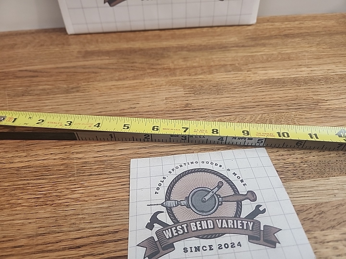 Vintage ROE PRECISION CHROME 100′ FT. Tape Measure Patchogue NY, SAE & METRIC