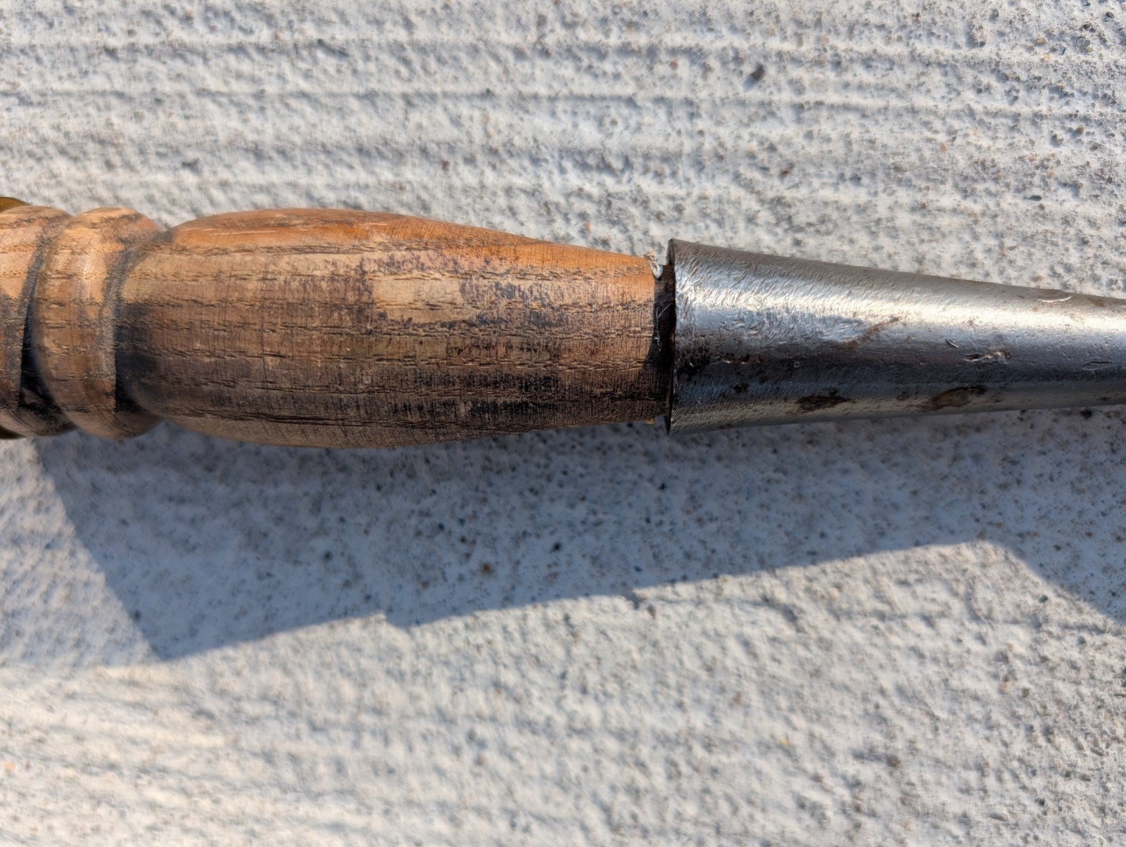 WI Barn Antique Vintage Woodworking Framing Chisel Marked “BP 2” W x 13″L D