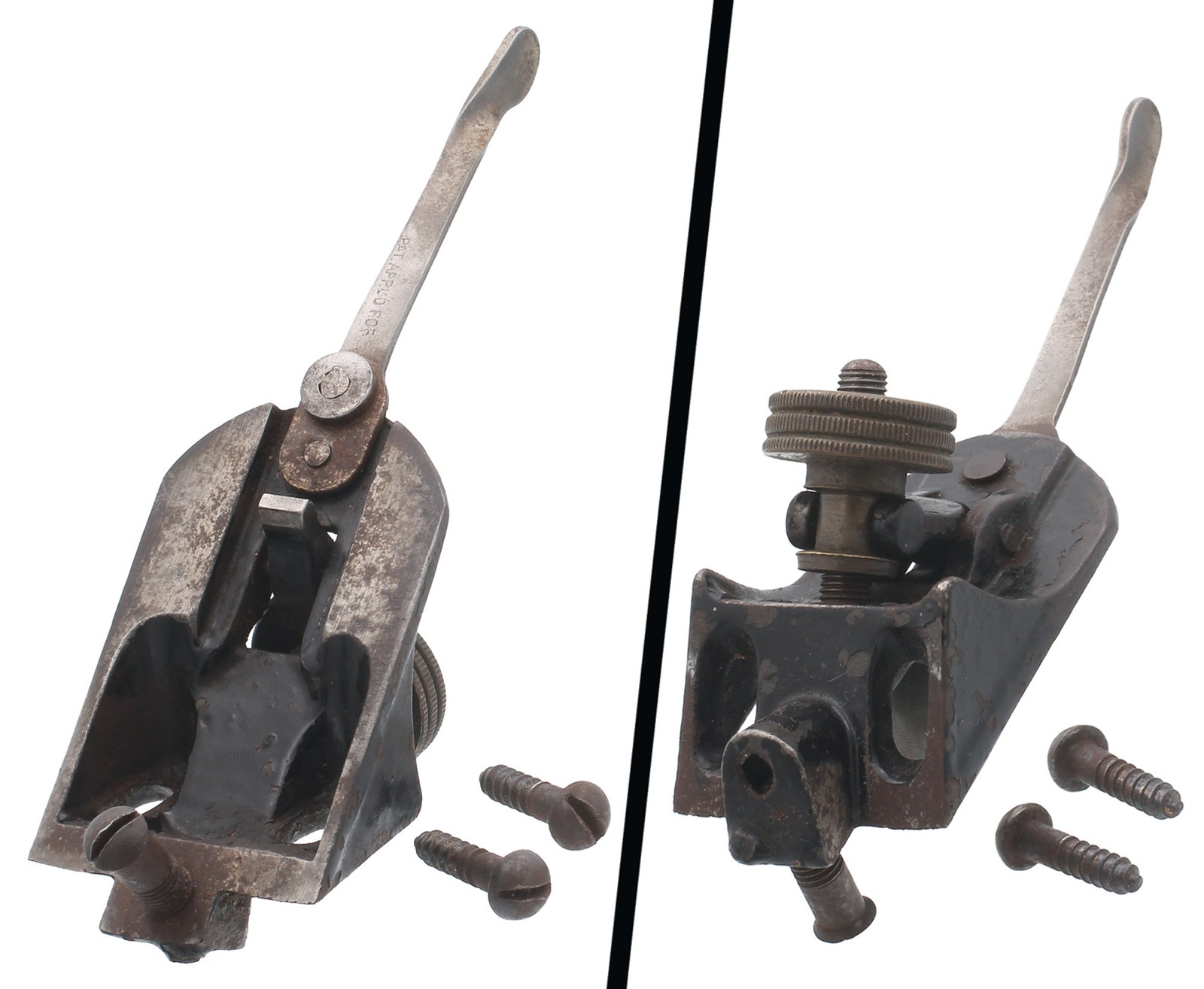 Orig. Frog Assembly for No. 22 Union Mfg. Co. Plane-w/ Screws – mjdtoolparts