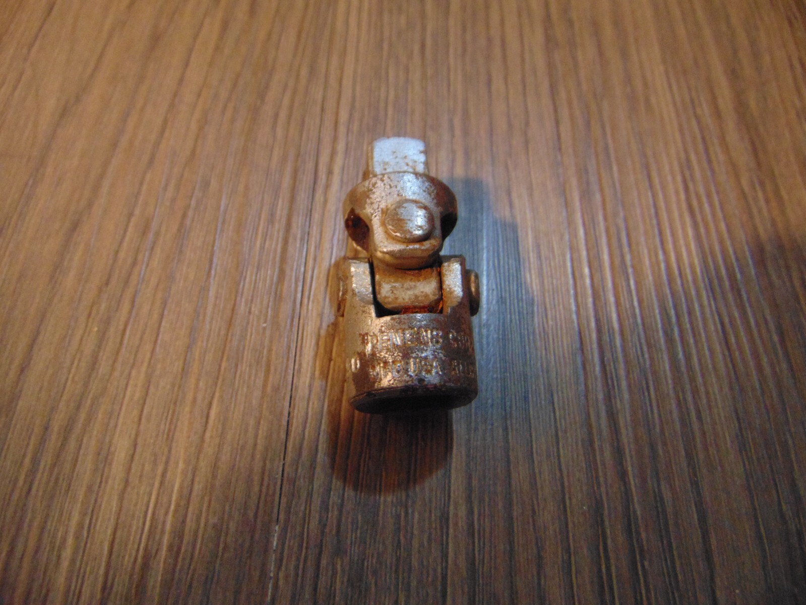 Rare 1940s Vintage Penens 1280 3/8 Drive Universal Joint Swivel Socket USA Tool