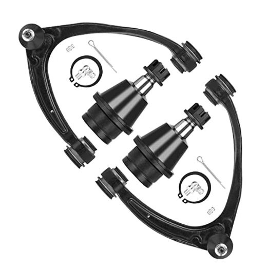 Front Upper Control Arms Forged Steel with Lower Ball Joints Suspension Kit