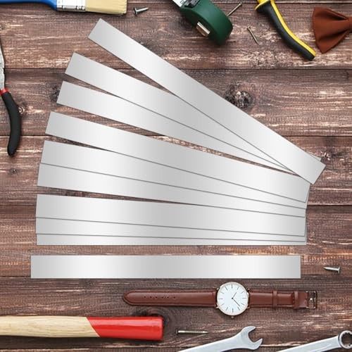 10 Pcs 304 Stainless Steel Shim Stock Strips 12″ x 1″ x 0.02″ Metal Gap Filler