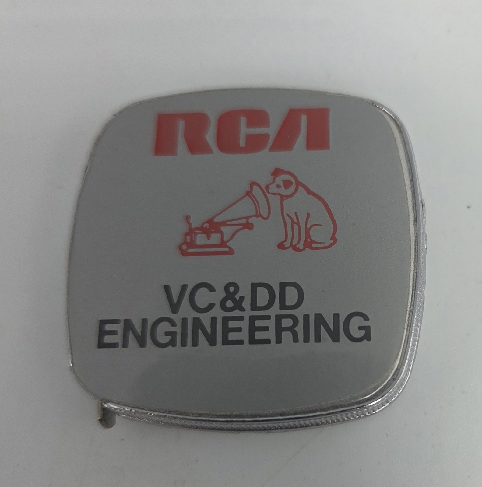 Vintage RCA VC & DD ENGINEERING Stanley 8 FT. Advertising Tape Measure