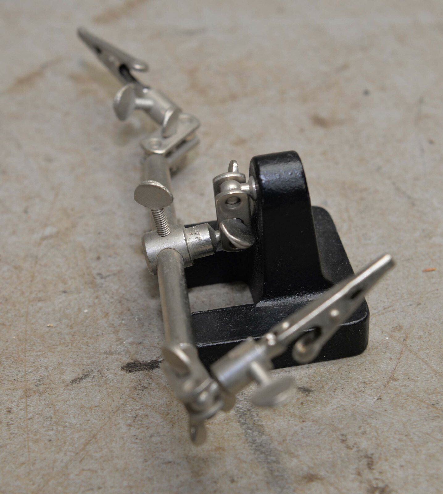 2 jeweler work station part holder positioner magnifier jewelry making tool lot