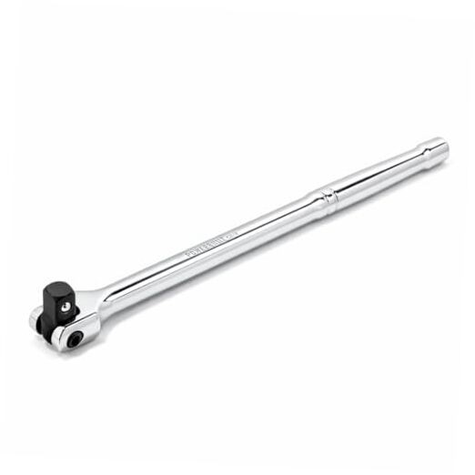 Flex Handle, 12 Inches Long Extension Breaker Bar, Chrome 12″ 1/2″ Drive