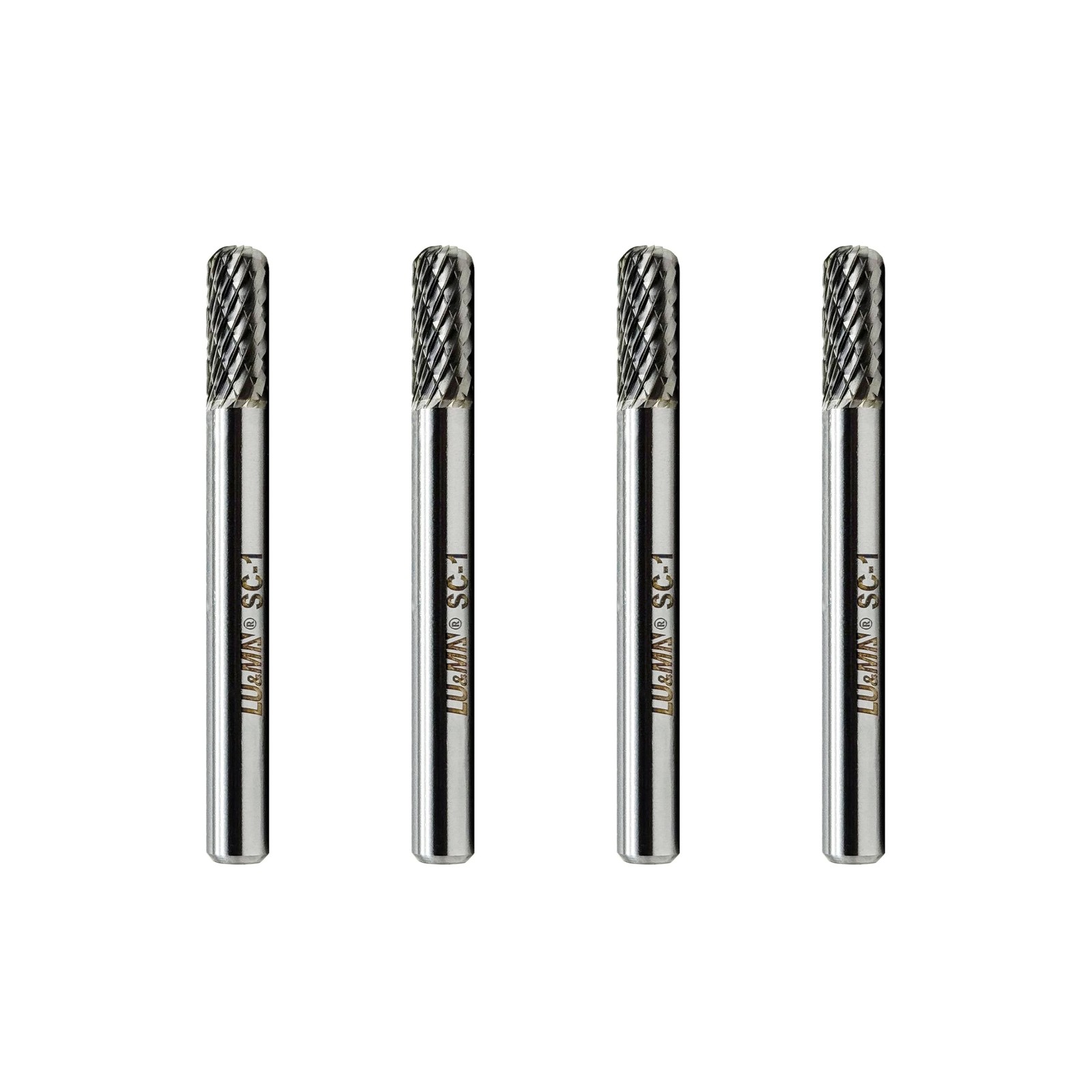 Tungsten Carbide Burr Cylinder Ball Nose Shape SC-1 Double Cut Rotary Burr Fi…