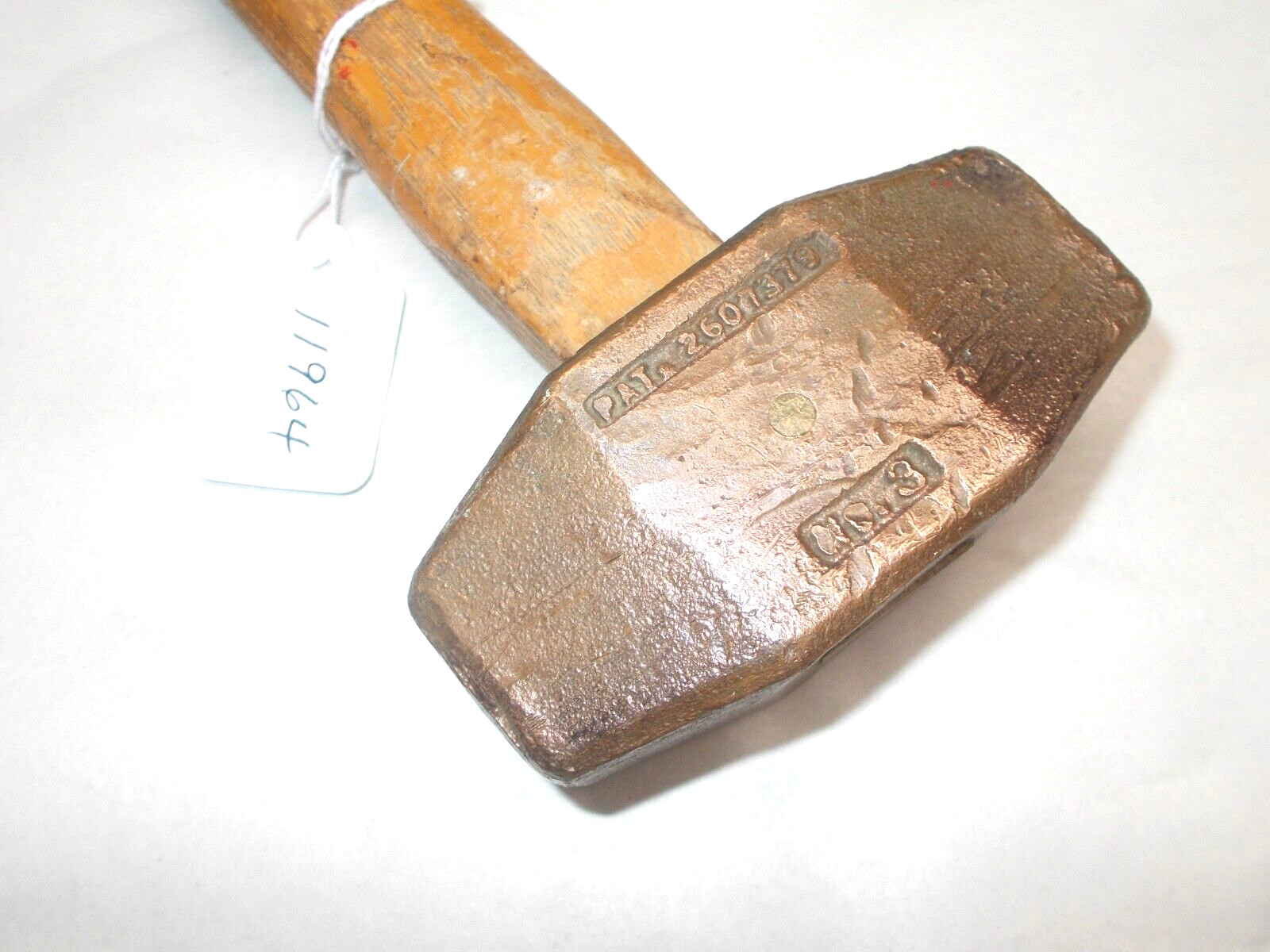 LAST LONG Bronze No Spark Safety Hammer, 2 lbs. 6 oz, 13-3/4″ Overall Length USA