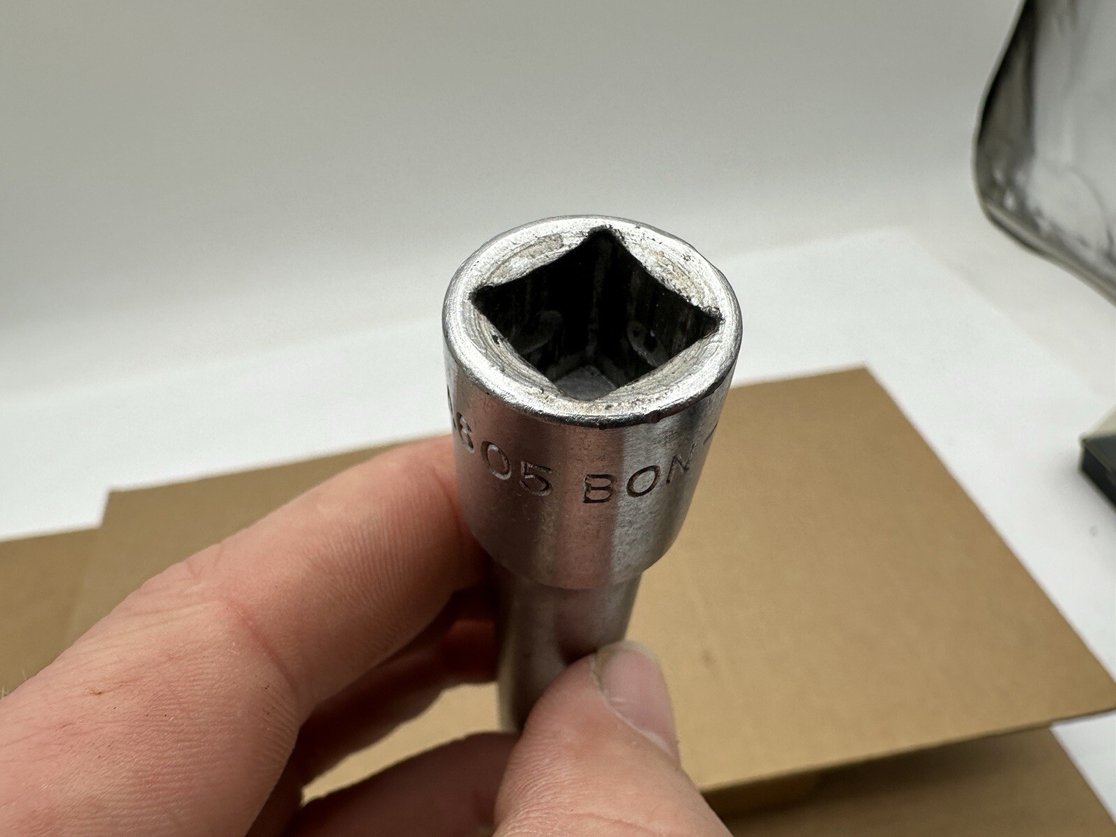 BON-E-CON 1/2″ Drive Extension Bar 5” Chrome ZA605 BONNEY, USA. Vintage VGUC