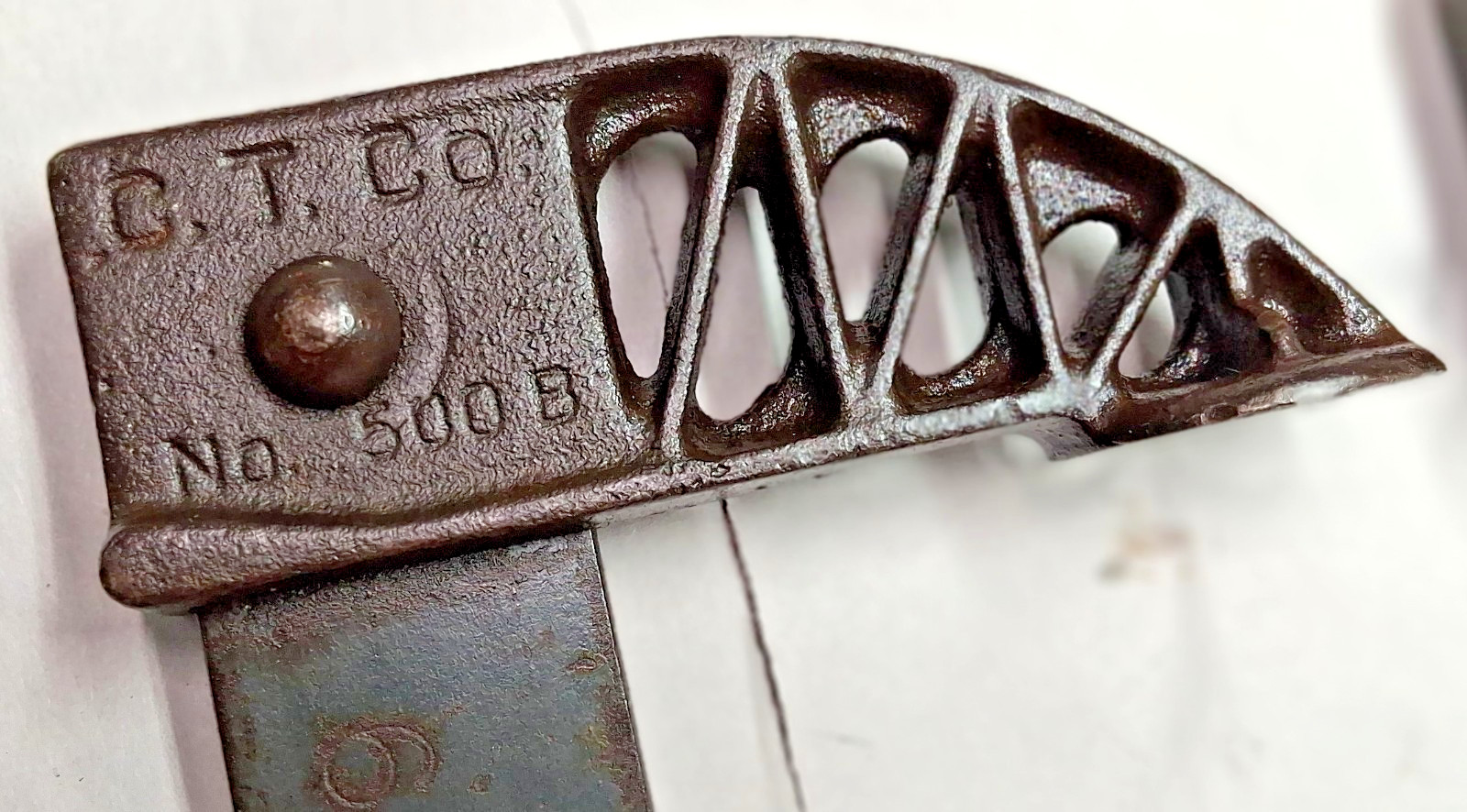 HARGRAVE, CT Tool, Vtg. Heavy Duty Bar Clamps (1) Deep Throat 12″ & (1) 6″, USA
