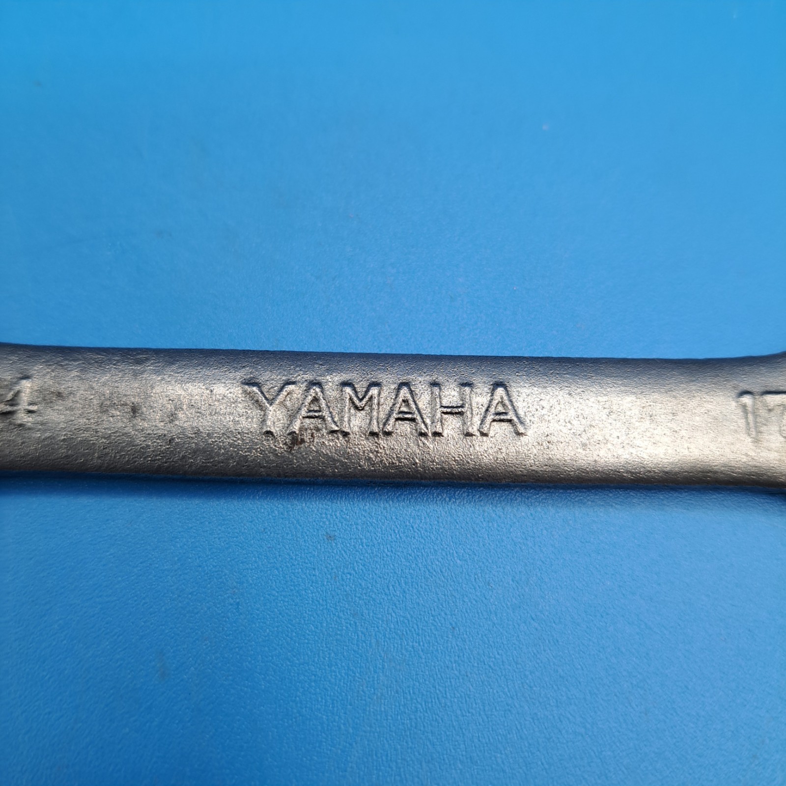Vintage Yamaha Motorcycle 14x17mm Open End Wrench for Tool Kit