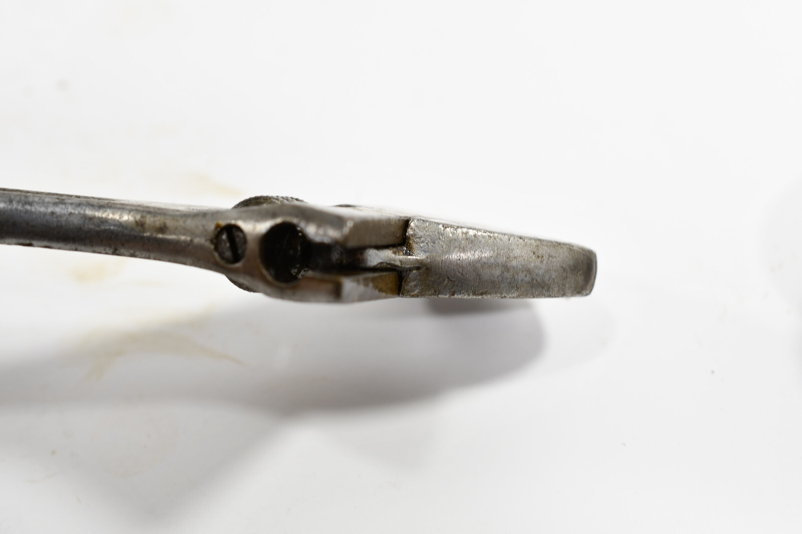 Vintage DIAMOND CALK & HORSESHOE 8” Adjustable Wrench, 9/16 box end USA M1428