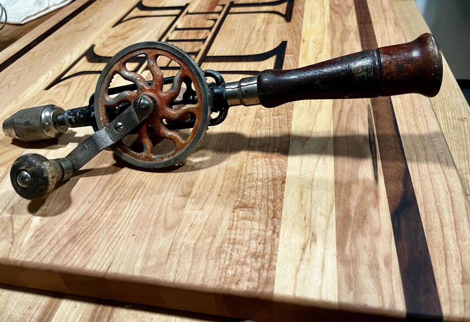 Vintage Millers Falls No. 2A Hand Drill Eggbeater Drill Dual Pinion USA