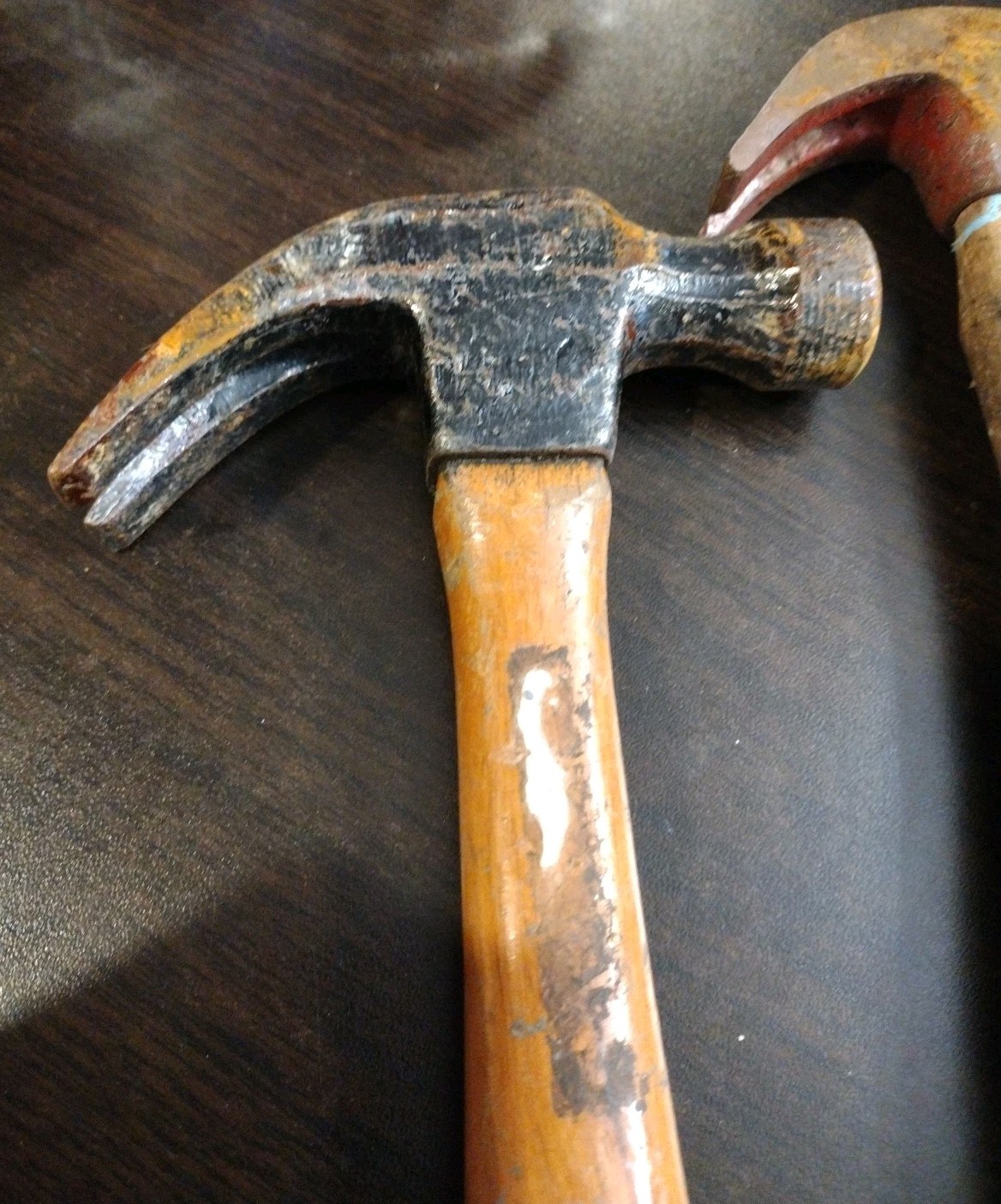 Lot of 4 Vintage Claw Hammers – 13″- 14″ Lengths