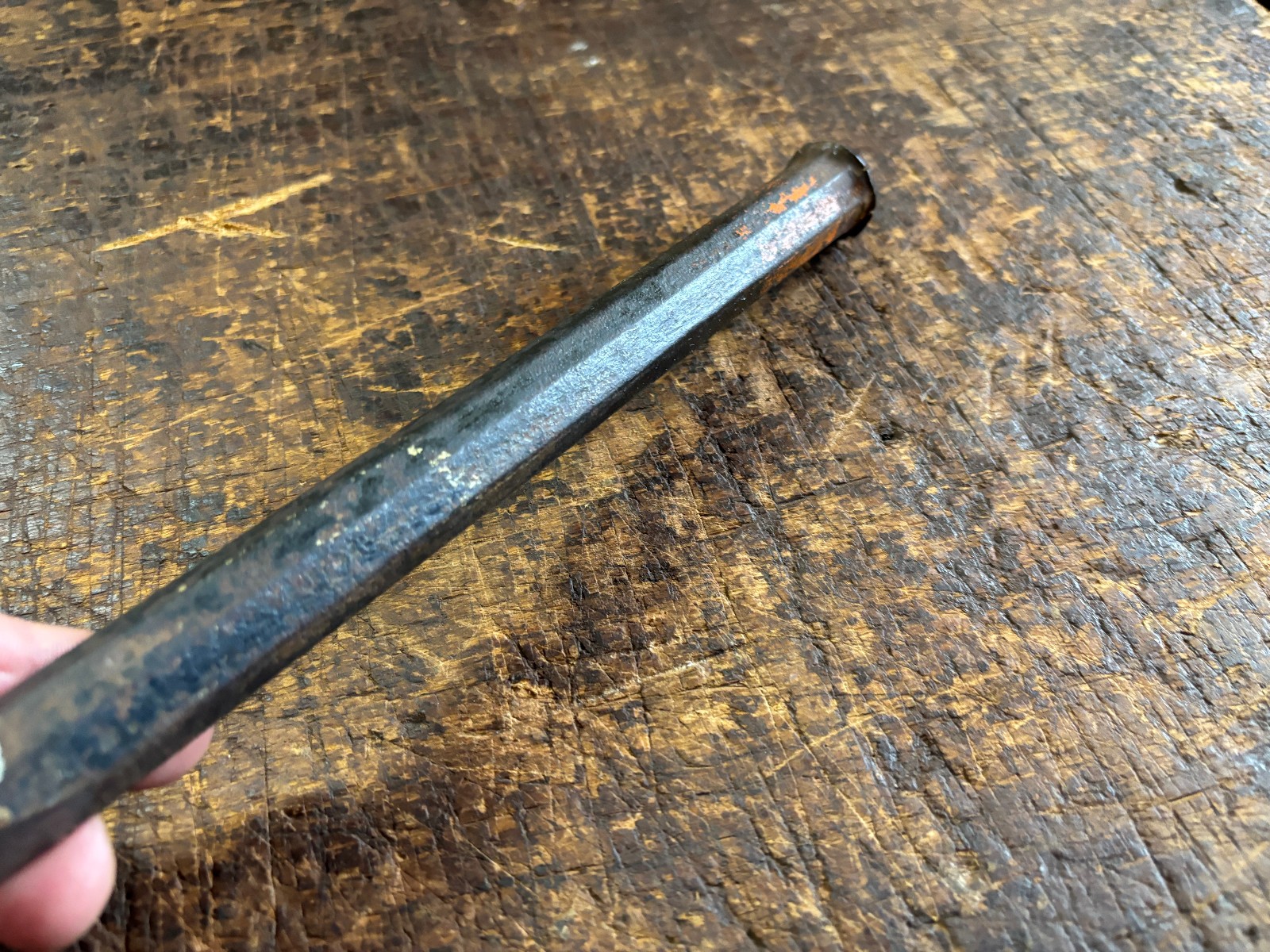 Vintage W.H.Plumb Sydney Spike Chisel. Stone Mason Bricklayers Australia 1950’s