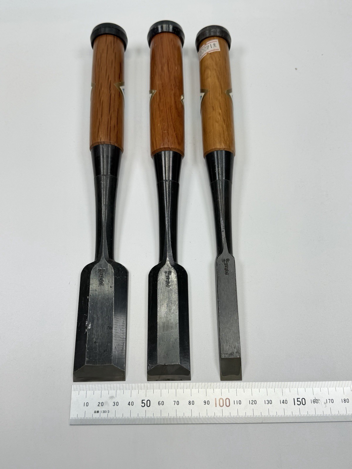 Japanese Timber Chisel (Tataki Nomi) Set Of 3 by Kikuhiromaru (菊弘丸) 2nd Gen.