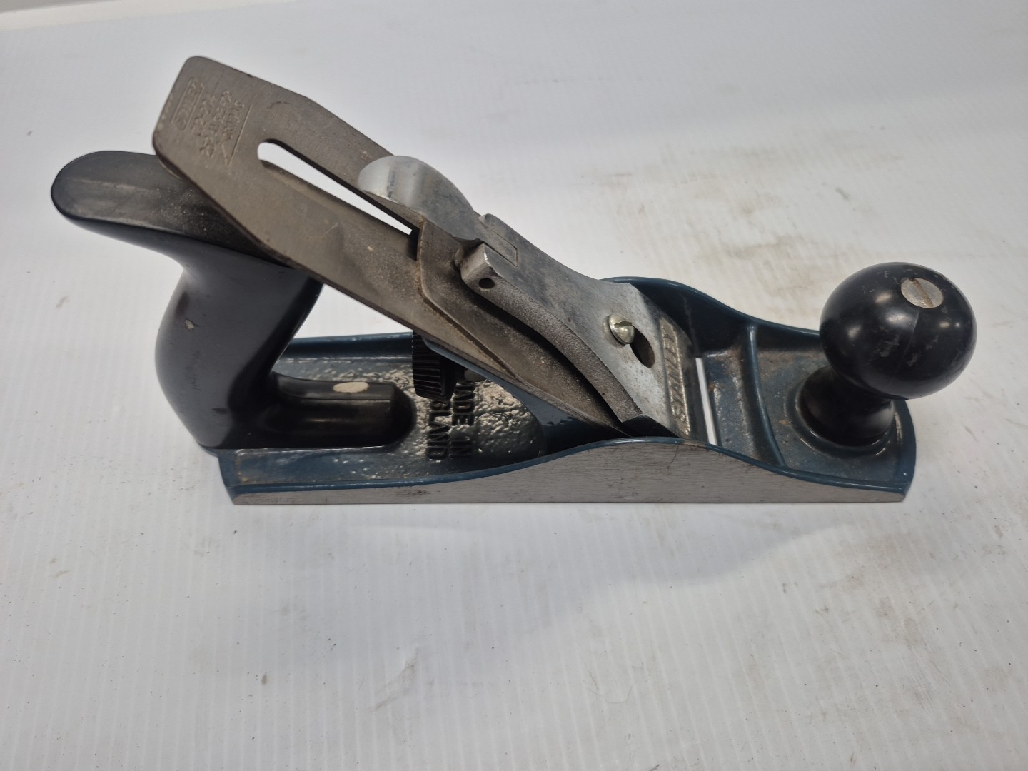 Vintage Stanley Smooth Bottom Wood Plane 13 Made In England