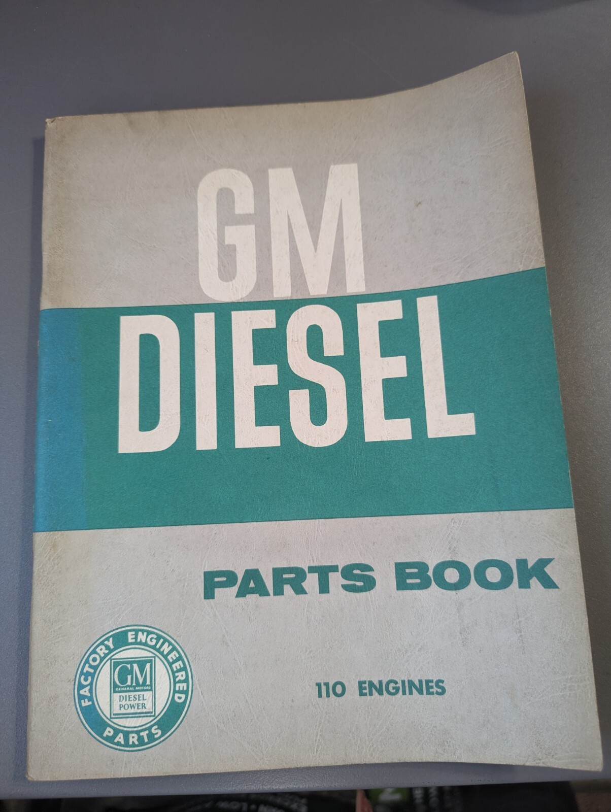 GM General Motors 110 Engines Parts Book 1961